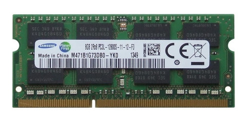 Memoria Ram Samsung 8gb  Laptop-mac Ddr3 128000