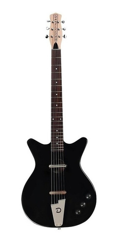 Danelectro Convblk Guitarra Convertible Electrica Acustica