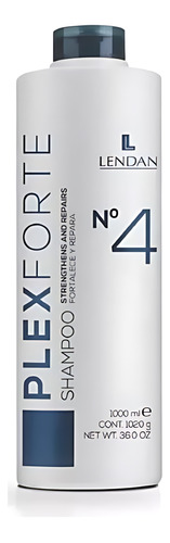 Lendan Plexforte No.4 Shampoo Cabello Dañado Reparación 1 L