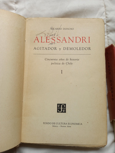 1° Ed 1952 T 1, 1°ed T2-1954 Alessandri,agitador Y Demoledor (Usado)