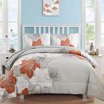 Comprar Set De Edredón Floral Tamaño Queen, Estampado Floral De Terr
