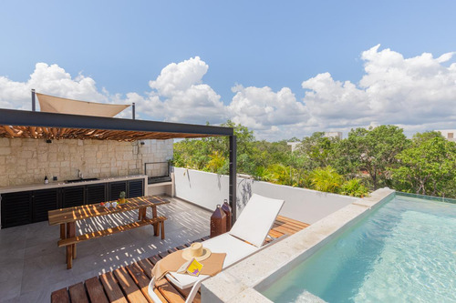 Pent House En Venta En  Aldea Zama Tulum (340)