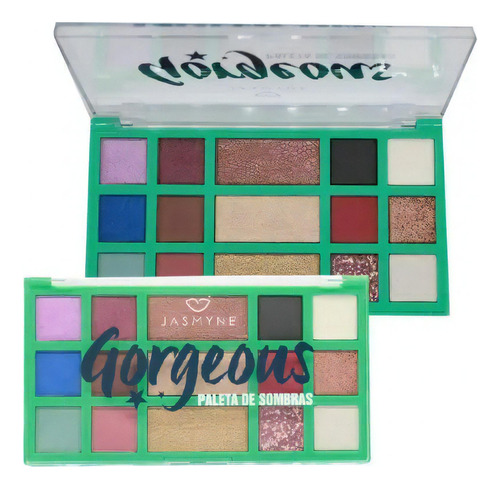 Paleta De Sombras Gorgeous - Jasmyne Sombra Água