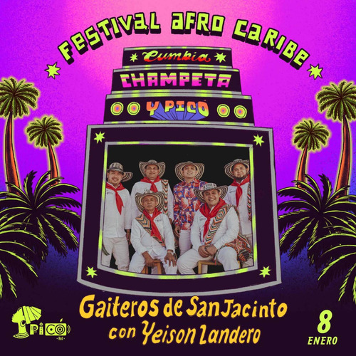Imagen 4 de 5 de Palco Vip 6 Personas Cumbia Champeta Picó Enero 8 Cartagena