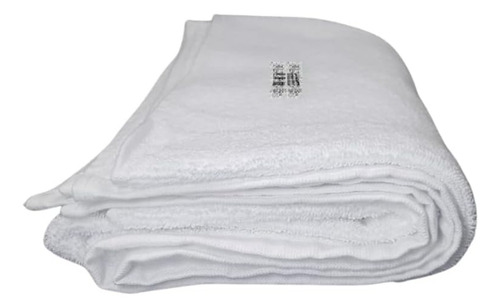 Toallas De Baño De Medio Cuerpo De 10 Color Blan Color Blanco Toalla