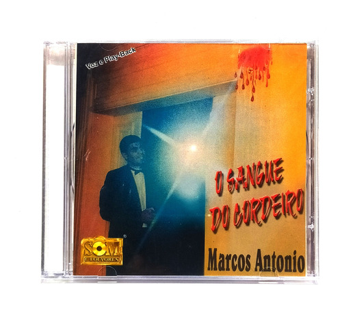 Marcos Antonio O Sang  Do Cordeiro In Pb Cd Original Lacrado