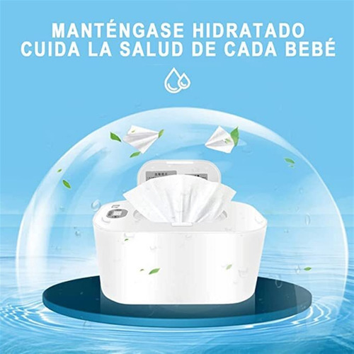 Calentador De Toallitas Para Bebés Usb Con Pantalla Digital