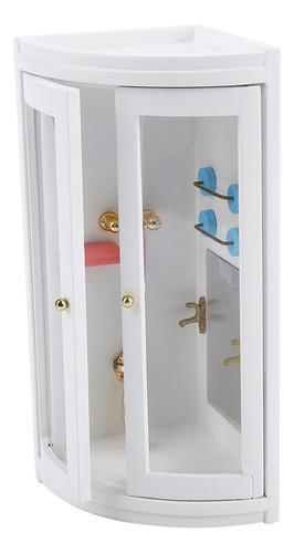 1:12 Cuarto De Baño De Madera