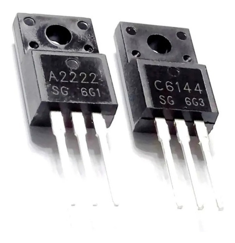 Imagen 1 de 3 de Par Transistores A2222 Y C6144 Para Tarjetas Logicas Epson