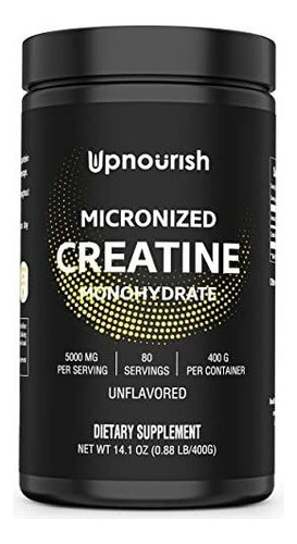 Monohidrato Creatina Micronizada Polvo Potencia Fuerza 400gr