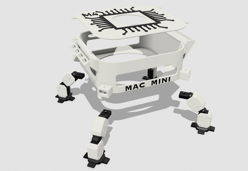 Funda Rigida Para Mac Mini M4 Modelo Macbot03