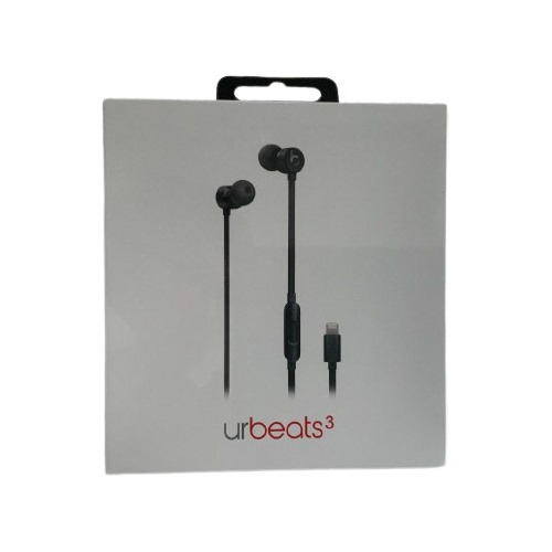 Auriculares Apple Urbeats3 Original Conector Lightning Negro