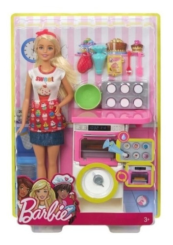 Barbie Yo Quiero Ser Chef De Pastelitos Mattel