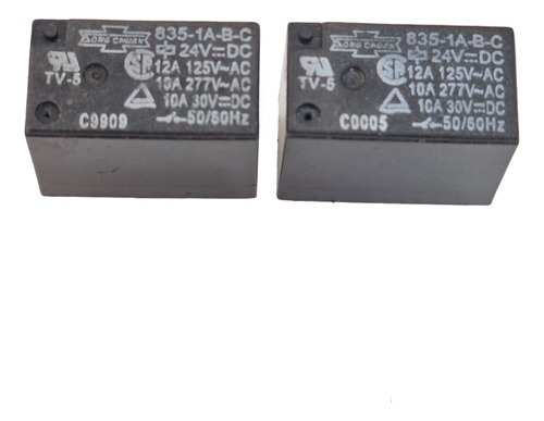 Kit 02 Rele 24vdc 835 1a B-c Song Chuan (Usado)
