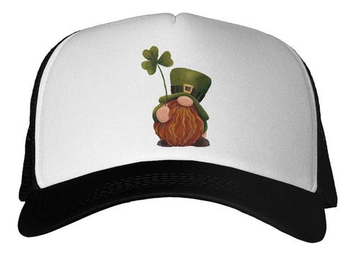 Gorra Duende Trebol Amuleto Verde