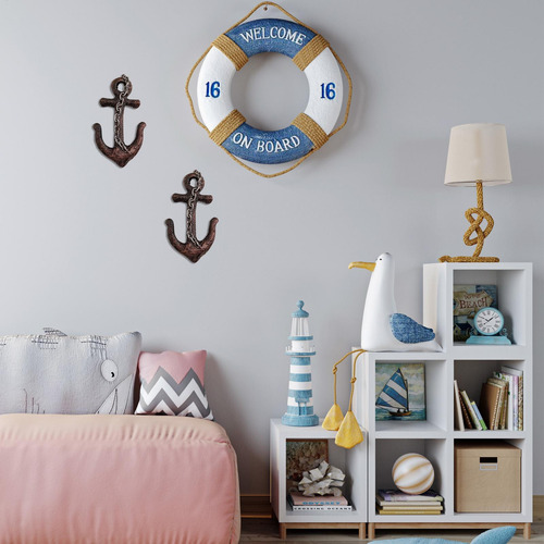 Ganchos De Pared Con Temática Náutica Gancho De Pared De Mar