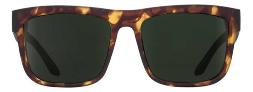 Anteojos de sol Spy+ Discord con marco de grilamid color vintage tortoise, lente gray/green de policarbonato clásica, varilla black de grilamid