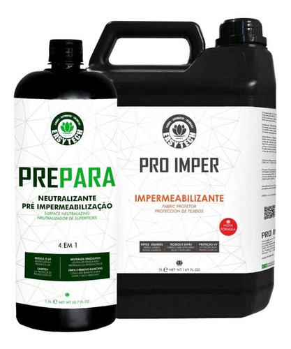 Kit Impermiabilização Prepara 1,5l + Pro Imper 5l Easytech