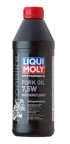 Aceite Liqui Moly Horquilla Moto Bici Fork Oil 7,5w Medligth