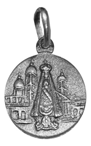 Medalla Virgen Del Valle De Catamarca 14 Mm Plata 900