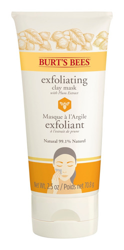 Mascarilla De Arcilla Exfoliante Facial Burt's Bees 70gr