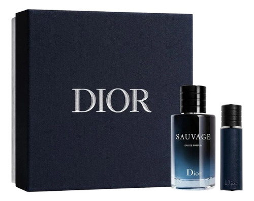 Perfume Dior Sauvage Estuche Eau De Parfum 100ml+10ml Hombre
