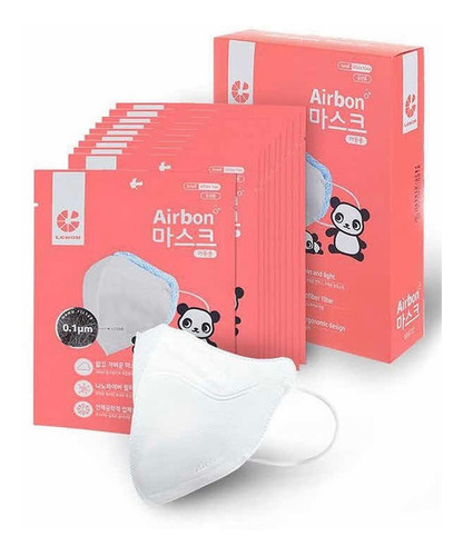 Cubrebocas Reutilizable Nanofibra Coreano Soomlab Airbon_5+5