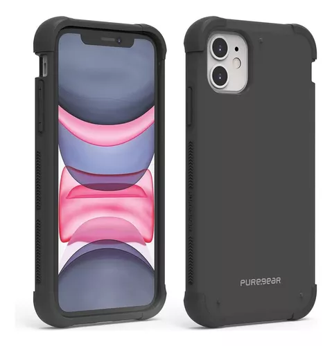 PureGear, . Funda PUREGEAR Slimshell para iPhone X y Xs Transparente /  Negro, TODOparaSMARTPHONES