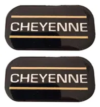 Comprar Par Emblemas Laterales Chevrolet Cheyenne