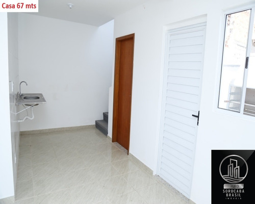 Sobrado Com 2 Dormitórios À Venda, 67 M² Por R$ 165.000 - Jardim Santa Esmeralda - Sorocaba/sp - Ca00074 - 67692364