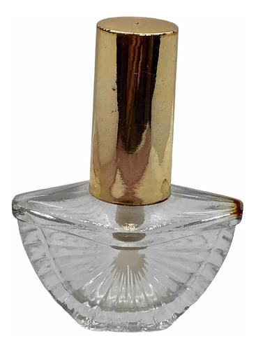 Antiguo Perfumero De Vidrio Con Atomizador (Usado)