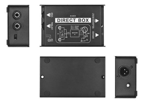 Aislador De Audio Efector Di Caja Directa Pasiva