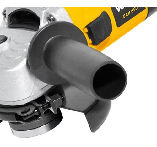 Esmerilhadeira angular Vonder EAV 650 de 50 Hz/60 Hz amarelo 650 W 127 V + acessório