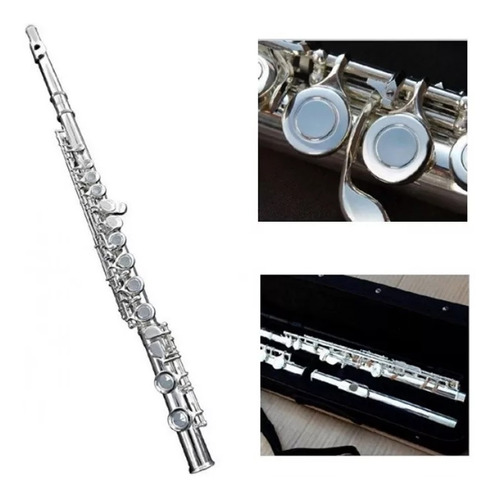 Flauta Traversa Baldassare Incluye Estuche Y Accesorios