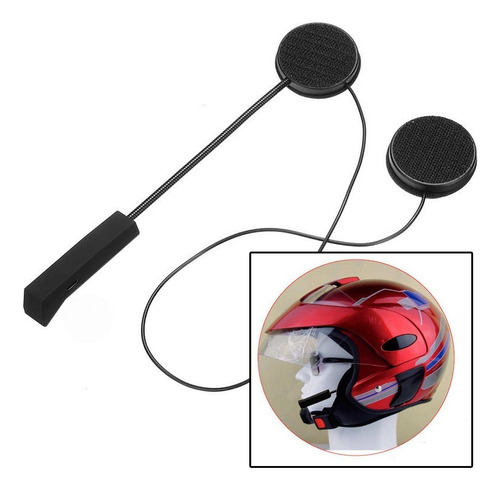 Fone Ouvido Capacete Moto Sem Fio Bluetooth Hi-fi Viva Voz 