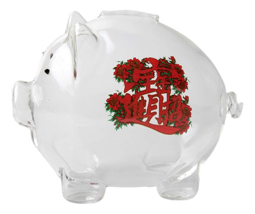 Figura De Cerdo De Cristal Piggy Bank Money Bank Para Niños