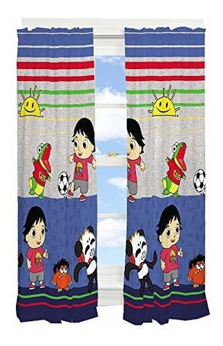 Cortinas Infantiles Franco Kids, 82 In X 63 In, Ryan's World