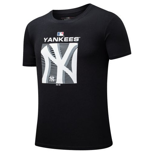 Remera New York Yankees Oficial Negra L