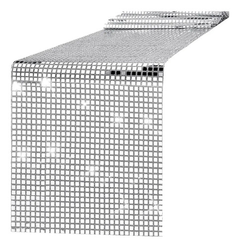 Cubierta De Mesa Metálica Con Purpurina Para Discoteca, Fies