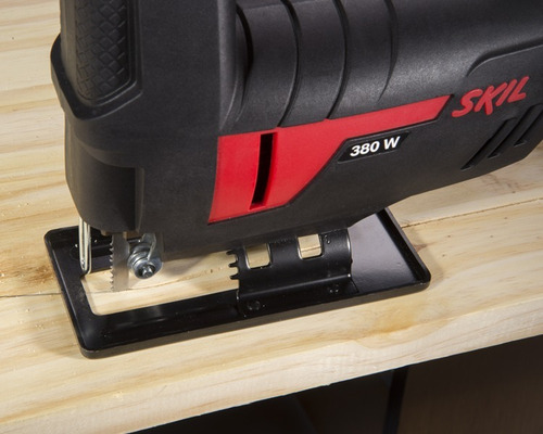 Imagen 3 de 5 de Sierra Caladora Skil 4380 Madera Metal Plastico 380w