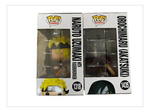 Funko Pop Naruto Uzumaki Funko Shop Y Orochimaru Akatsuki Ms (Usado)