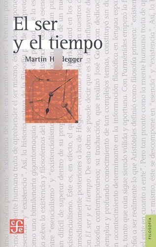 El Ser Y El Tiempo 2018 - Heidegger - Fce - Libro