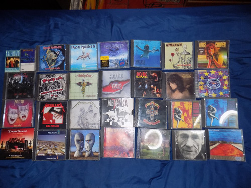 Cds Importados , Rock, Pink Floyd, Nirvana, Iron Maiden, Acd