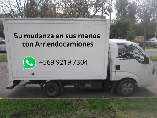 Imagen 1 de 10 de Arriendo Camiones 3/4 Para Mudanzas Cajas -yeguas