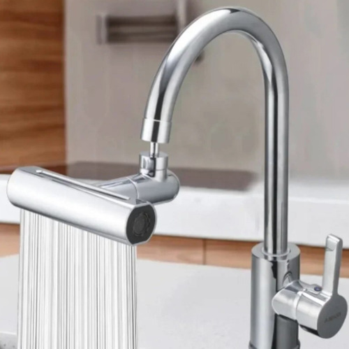 Adaptador De Extensión De Grifo De Cascada Giratoria 360°