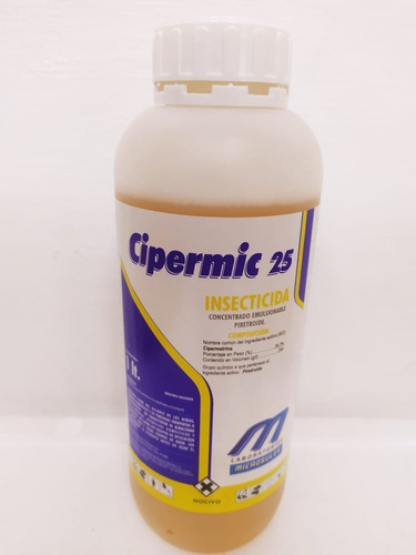 Insecticida Cipermic 25 1lt (cipermetrina 25%)