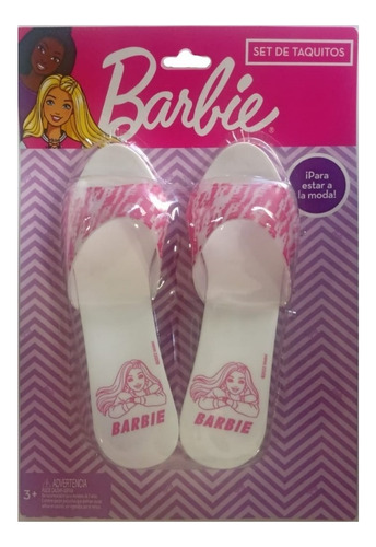 Taquito Barbie Zapatitos Fashion 220 Miniplay