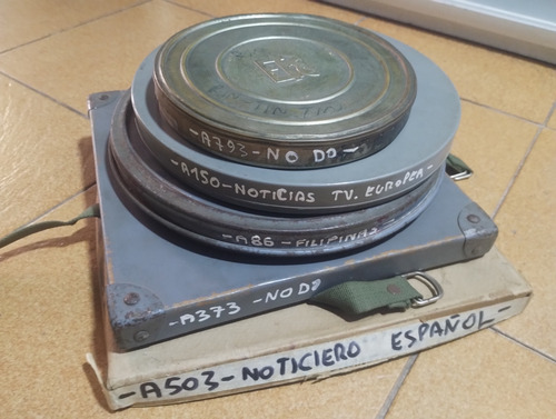 Lote Peliculas Cine 16 Mm Noticieros Documentales (Usado)