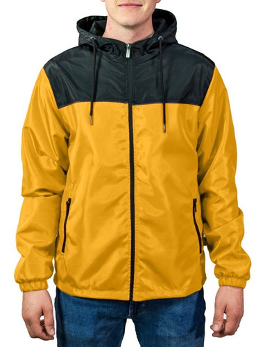 Chamarra De Hombre Impermeable Rompevientos Deportiva Reimer