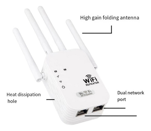 Bh Repetidor Wifi De 300 Mbps Extensor De Señal Wifi